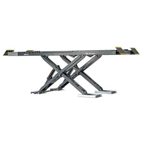 Scherenhebebühne - ATH-Cross Lift 50 Plus UGA - ATH-Heinl GmbH & Co. KG - 5 t / elektrohydraulisch / für PKW