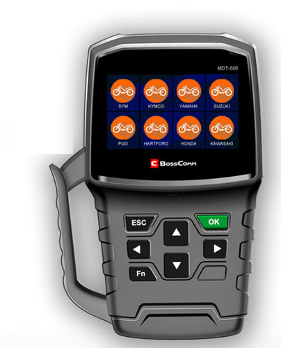 USB-Diagnosekoffer - MDT-505 - AUTEK INC - Reset / ECU / für Motorrad