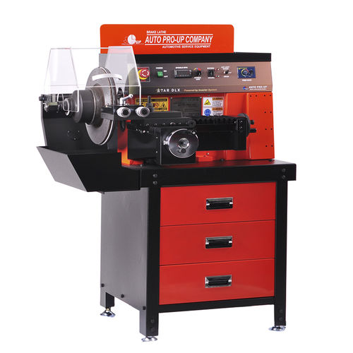 Drehmaschine für Bremsscheibe - DBL-STAR DLX - Auto Pro-up Co., Ltd. - manuell / horizontal / für Bremstrommel