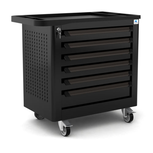 Lagerschrank - WB-TR6.4 - RO & Co. S.p.A. Keen Space - bodenstehend / 6-Schubladen / Aluminium