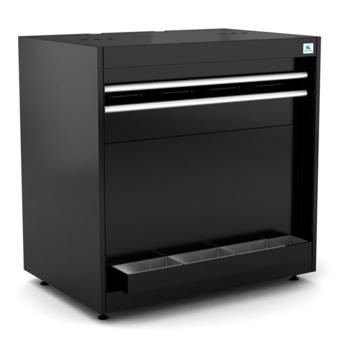 Lagerschrank - WB-F9 - RO & Co. S.p.A. Keen Space - bodenstehend / Edelstahl