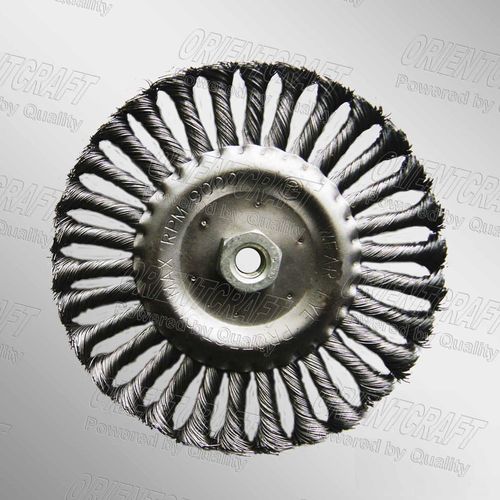 Zopfrundbürste - 600.16 - Lianyungang Orientcraft Abrasives Co., Ltd. - Schleif / Metall / für Automobilanwendungen