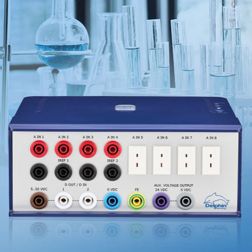Temperatur-Datenerfassungsanlage - LoggitoLab - Delphin Technology AG - Spannung / eingebaut / Labor