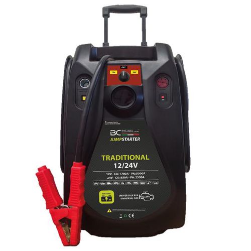 Batteriestarter zur beruflichen Nutzung - BC Traditional - BC Battery Controller - Forelettronica Srl - für PKW / für Motorrad / für LKW