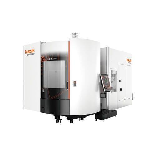 CNC-Bearbeitungszentrum / 5-Achs - HCR - Mazak - horizontal / für Aluminium / BT 40