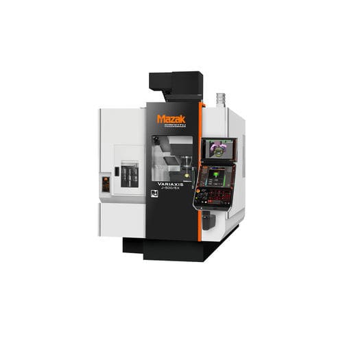CNC-Bearbeitungszentrum / 5-Achsen - VARIAXIS j - Mazak - vertikal / Drehtisch / BT 40