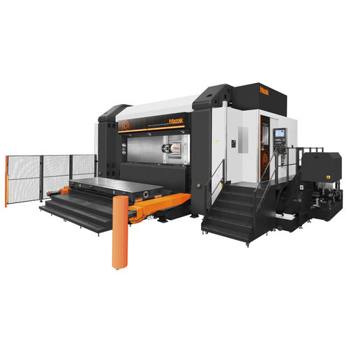 CNC-Bearbeitungszentrum / 5-Achs - VORTEX PROFILER - Mazak - horizontal / Säulen / HSK A-63