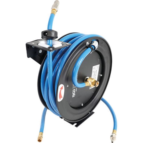 Schlauchtrommel - 8584 - BGS technic KG - einziehbar / für Luft / stationär