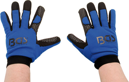 Arbeitshandschuh - 9949 - BGS technic KG - mechanischer Schutz / Polyesternetz / rutschfest