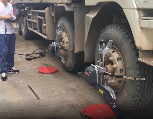 CCD-Achsmessgerät - ZF-DC-700 - Battle-Axe Auto Electronic Equipment Co., Ltd. - für LKW / tragbar