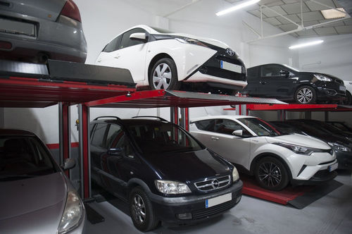 Parkhebebühne / 2 Stockwerken - 13133M - Cascos Maquinaria, S.A.