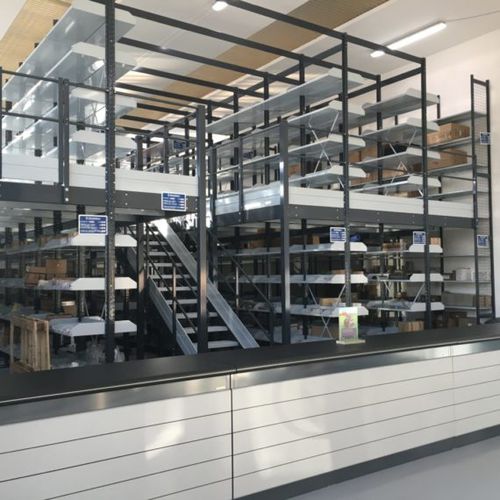 Stahlbaubühne für Wälzlager - Mobilfer S.R.L. - für Lagerhallen
