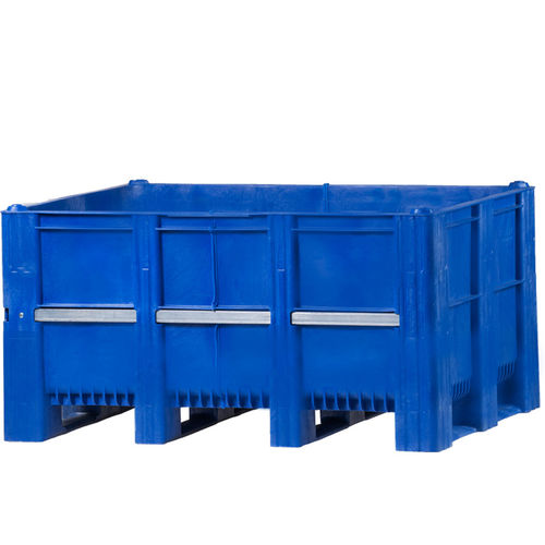 Kunststoff-Palettenbox - SW-1450 - DOLAV - für die Lebensmittelindustrie / stapelbar / mit gelochtem Boden