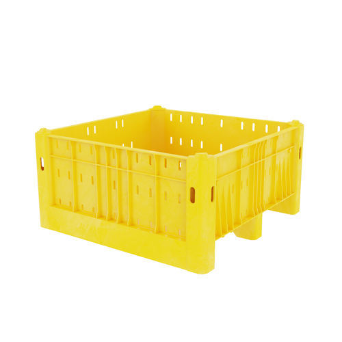 Polyethylen-Palettenbox -  1120 SH540 - DOLAV - für Materialumschlag / stapelbar