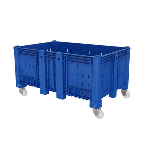 Kunststoff-Palettenbox - Type 1600 - DOLAV - Lager / für Materialumschlag / stapelbar