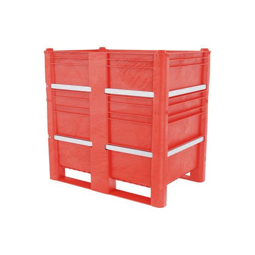 HDPE-Palettenbox -  800 SH1140 - DOLAV - für Materialumschlag / stapelbar / recycelbar