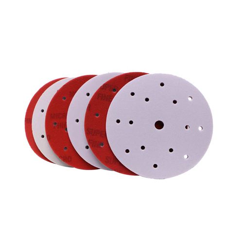 Schleif-Schleifscheibe - D series - AG Abrasive & Foam, S.L. - für Karosserie / gelocht