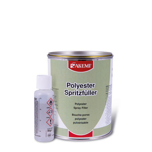 Polyester-Spachtelmasse - 20701 - AKEMI chemisch technische Spezialfabrik GmbH - Zweikomponenten / für Karosserie / für Kunststoff