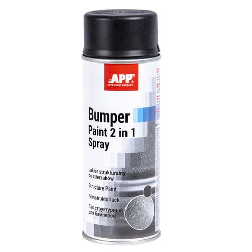 Schnelltrocknende Farbe - Bumper 2 in 1 - APP sp. z o.o. - Spray / für Kunststoff / Karosserie
