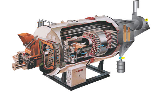 Heißdampfkessel - Hurst Boiler - Kohle / horizontal