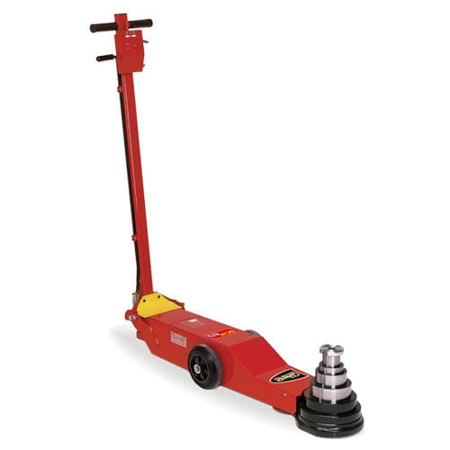 Hebebock auf Rollen - SCM 476 - Cormach S.r.l. Correggio Machinery - hydropneumatisch / 45 t / 14 t