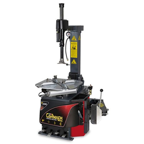 Reifenmontiermaschine für PKW - F 524 series - Cormach S.r.l. Correggio Machinery - automatisch / vertikal / pneumatisch