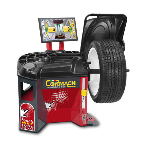 Reifenwuchtmaschine für PKW - TOUCH MEC 1000-P RLC SONAR - Cormach S.r.l. Correggio Machinery - automatisch
