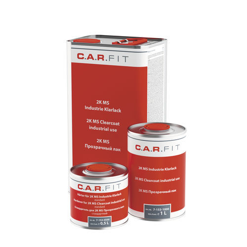 Beschichtungslack - 7-365-2500 - August Handel GmbH - CARFIT - Zweikomponenten / auf Wasserbasis / für Industriematerial