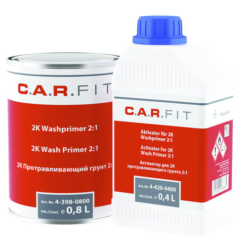 Korrosionsschutzprimer - 4-420-0400 - August Handel GmbH - CARFIT - zur Endbearbeitung / Zweikomponenten / für galvanisierten Stahl