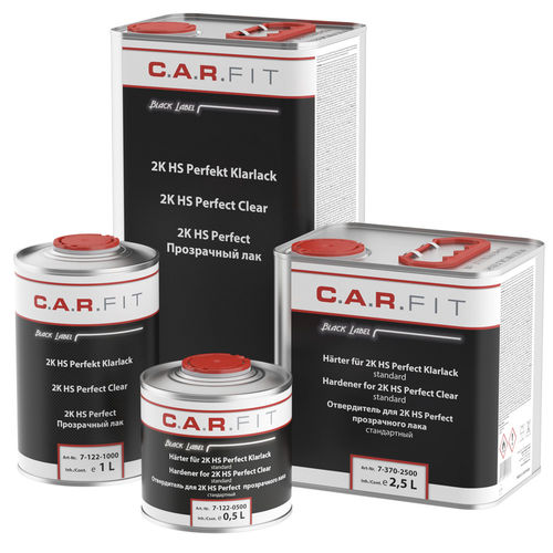 Transparenter Lack - 7-372-2500 - August Handel GmbH - CARFIT - Beschichtung / Zweikomponenten / Spray