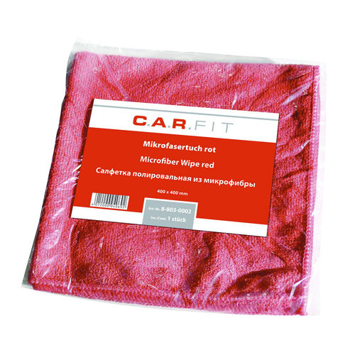 Feuchtes Reinigungstuch / Mikrofaser - 8-803-0002 - August Handel GmbH - CARFIT - für Industrieanwendungen