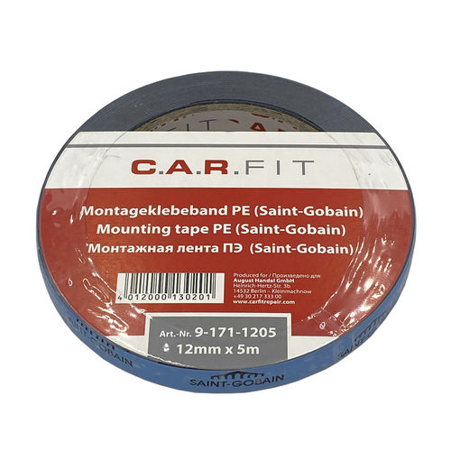 Montageklebeband - 9-171 series - August Handel GmbH - CARFIT - Befestigung / Polyethylen / schwarz