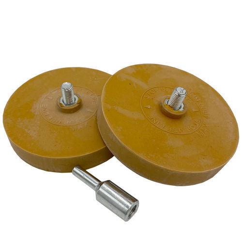 Gummischleifscheibe - 3-804-1001 - August Handel GmbH - CARFIT - Reinigung