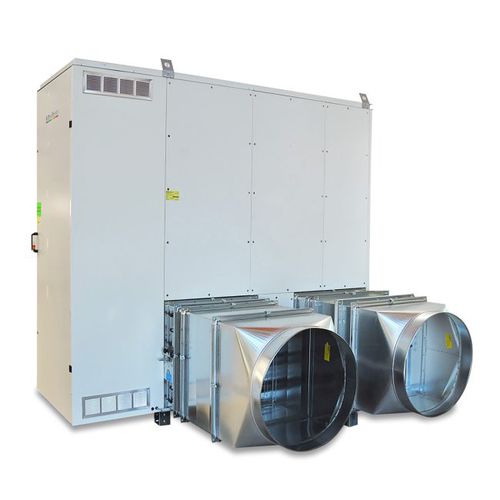 Stationärer Heißluftgenerator - IH/AS - Blowtherm S.p.A. - Gas / elektrisch / Industrie
