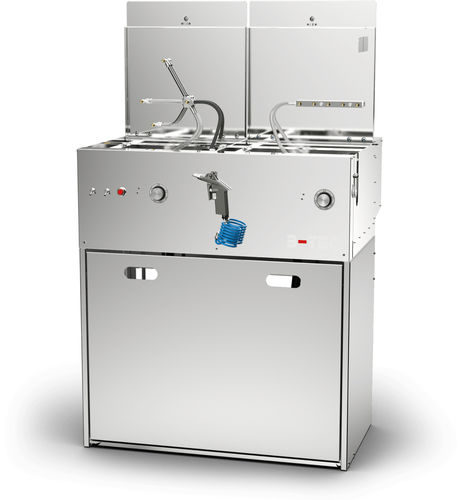 Wasser-Waschanlage - Duplex-800 - B-TEC GmbH - Sprüh / Lösungsmittel / Bürsten