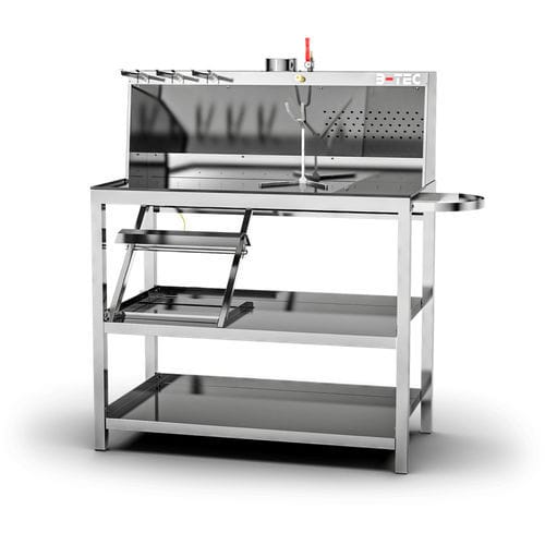 Edelstahl-Arbeitstisch - Painty-02 - B-TEC GmbH