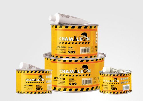 Polyester-Spachtelmasse - 502 series - Chamäleon GmbH - Zweikomponenten / für Karosserie / für Automobile