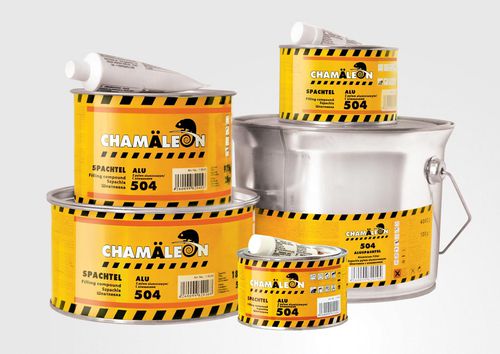 Polyester-Spachtelmasse - 504 series - Chamäleon GmbH - Zweikomponenten / Reparatur / für Karosserie