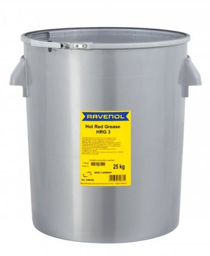 Schmierfett - Hot Red Grease HRG 3 - Ravensberger Schmierstoffvertrieb GmbH - mit Lithiumkomplex / für Wälzlager / für Lager