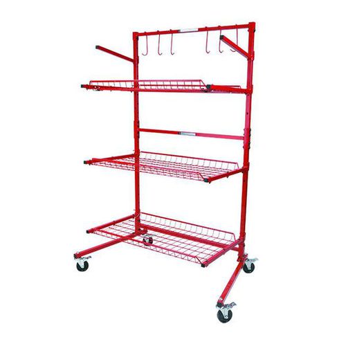 Transportwagen - B series - DNTH ApS - INNOVATIVETOOLS.EU - Metall / 3 Ebenen / Gitter-Plattform