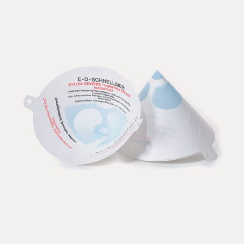 Siebfilter - E-D-SCHNELLSIEB® - DREFI Drehkopf & FIDI GmbH - Wasser / für Farben / Nylon