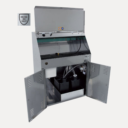 Sprühwaschanlage - LMW 110 AM - DREFI Drehkopf & FIDI GmbH - Lösungsmittel / automatisch / manuell