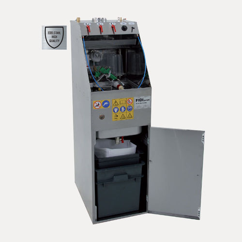 Lösungsmittel-Waschanlage - W 45 AM - DREFI Drehkopf & FIDI GmbH - Bürsten / automatisch / manuell