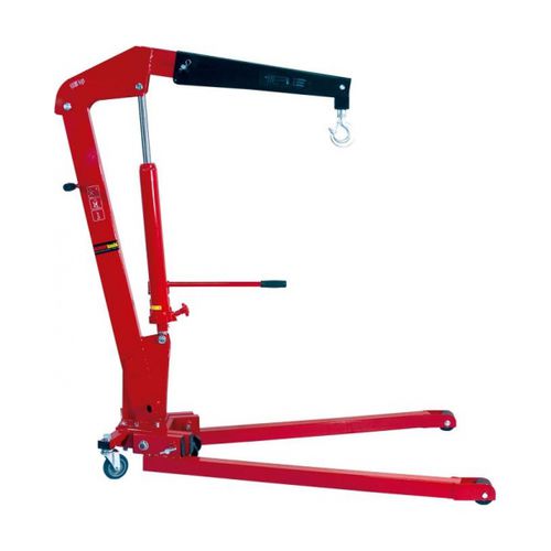 Werkstattkran / 1 t - 4863 - KROFtools Professional Tools - hydraulisch / zum Klappen