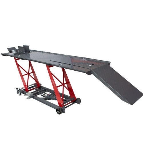 Scherenhebebühne - 9860 - KROFtools Professional Tools - elektrohydraulisch / für Motorrad