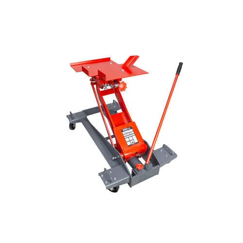 Hebebock auf Rollen - 4925 - KROFtools Professional Tools - hydraulisch / 1 t / für Kraftübertragungen