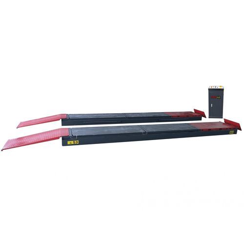 Doppelscherenhebebühne - 9823 - KROFtools Professional Tools - hydraulisch / für PKW