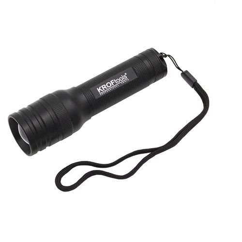 LED-Taschenlampe - 1070 - KROFtools Professional Tools - mit Batterie / regelbar
