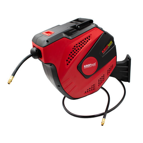 Schlauchtrommel - 2087 - KROFtools Professional Tools - manuell / stationär / Polypropylen