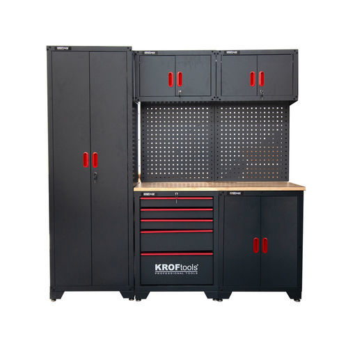 Schrank für Werkzeug - 8880 - KROFtools Professional Tools - Werkstatt / bodenstehend / mit Schublade